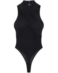Wardrobe NYC - Translucent Tank Bodysuit - Lyst