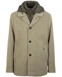 Moorer - Barolo Hooded Coat - Lyst