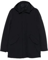 People Of Shibuya - Impermeabile Con Cappuccio E Tasca - Lyst
