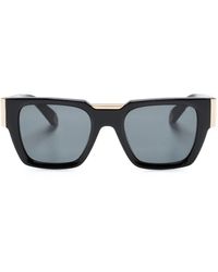 Philipp Plein - Logo-Plaque Square-Frame Sunglasses - Lyst