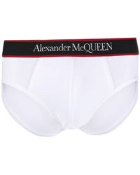Alexander McQueen Katoenen Slip - Wit