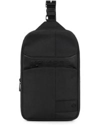 Piquadro - Logo-Embossed Zip-Fastening Backpack - Lyst