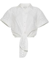 Cara Cara - Asbury Cropped Blouse - Lyst