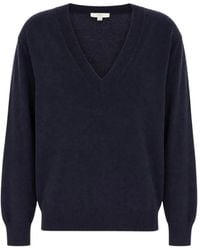 Malo - V-Neck Cashmere Sweater - Lyst