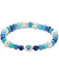 Thomas Sabo - Bracciale Elyndra Nazar Con Perline E Motivo Occhio - Lyst