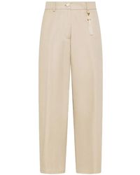Seventy - Tassel Detail Trousers - Lyst