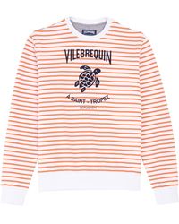 Vilebrequin - Logo-print Cotton-blend Sweatshirt - Lyst