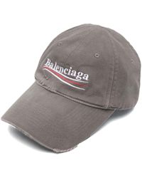 Balenciaga - Hats Grey - Lyst