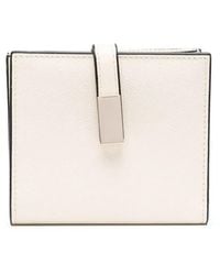 Valextra - Bi-Fold Leather Wallet - Lyst