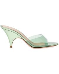 Gianvito Rossi - Sofia Cone-Heel Mules - Lyst