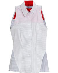 Gloria Coelho - Camicia Regata Aderente - Lyst