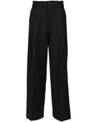 Entire studios - Gill Wool Wide-Leg Trousers - Lyst