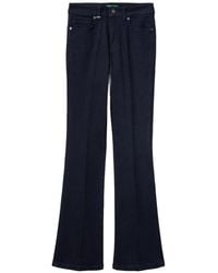 Benetton - Pressed-Crease Flared Jeans - Lyst