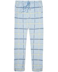 God's True Cashmere - Check-Print Trousers - Lyst