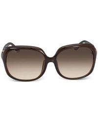 Ferragamo - Square-Frame Sunglasses - Lyst