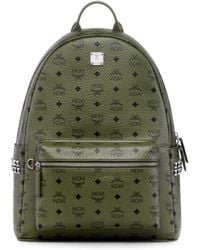 MCM - Medium Stark Visetos Studded Backpack - Lyst