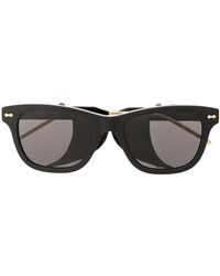 Gucci Sonnenbrille mit Seitenschutz - Schwarz