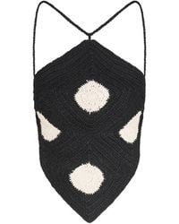 Simon Miller - Gehäkeltes Kit Oberteil Mit Polka Dots - Lyst