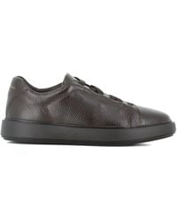 Officine Creative - Textured Leather Lace-Up Sneakers - Lyst