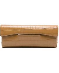 TOTEME - Soft Croco-Embossed T-Clutch Clutch Bag - Lyst