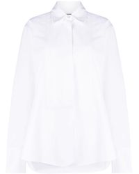 Jil Sander - Long-sleeved Cotton Shirt - Lyst