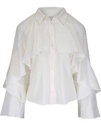 Veronica Beard - ベルスリーブ ブラウス - Lyst