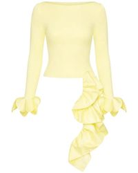PATBO - Tarsila Ruffled Blouse - Lyst
