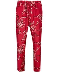Bode - Begonia Drawstring Trousers - Lyst