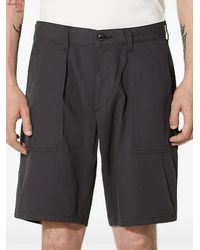 Neighborhood - Katoenen Shorts Met Knopen - Lyst