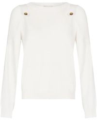 Liu Jo - Pull À Col Boutonné - Lyst