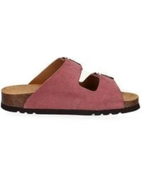 Scholl - Noelle Suede Buckle-Fastening Sandals - Lyst