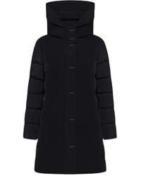 Rrd - Buttoned Hybrid Parka - Lyst