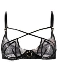 Agent Provocateur - Foxie Underwired Lace Bra - Lyst