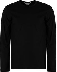 Comme des Garçons - Cdg Long-sleeve Cotton T-shirt - Lyst
