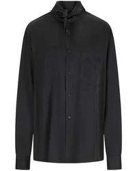 DARKPARK - Meg Detachable-Foulard Shirt - Lyst