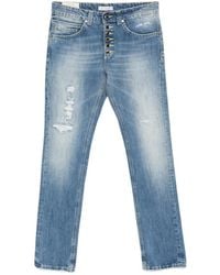 Dondup - Jean À Effet Usé - Lyst