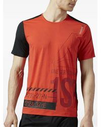 Reebok - T-Shirt Met Korte Mouwen - Lyst