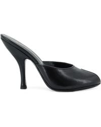 Jude - Sandales Date Mule En Cuir À Bout Ouvert - Lyst