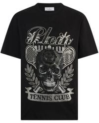 Philipp Plein - Round Neck T-Shirt Skull Tennis - Lyst