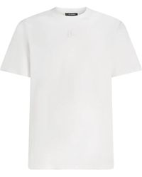 KARL LAGERFELD - Logo-Embroidery T-Shirt - Lyst