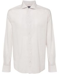 Fedeli - Long-sleeves Cotton Shirt - Lyst