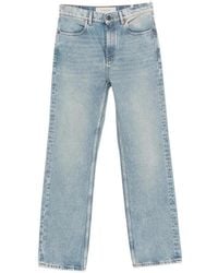 Golden Goose - Cotton Straight-Leg Jeans - Lyst