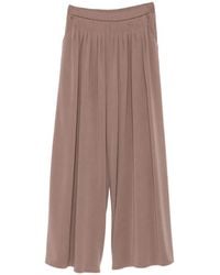 Max Mara - Elasticated-Waistband Palazzo Pants - Lyst