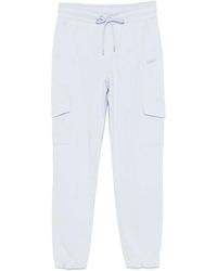 DKNY - Studded-Logo Track Pants - Lyst