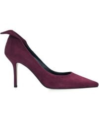 SMILING SHOES - 80Mm Nala Suede Pumps - Lyst