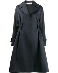 Marni Mantel Met Knopen - Blauw