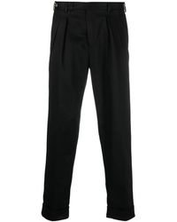 PT Torino - Box-Pleat Tapered Trousers - Lyst