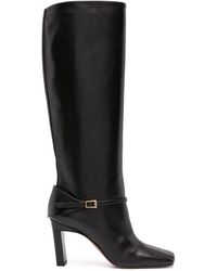 Wandler - Isa 85mm Square-toe Boots - Lyst