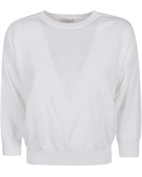 Peserico - Pullover mit tiefen Schultern - Lyst