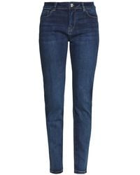 Morgan - Panelled Five-Pockets Skinny Jeans - Lyst